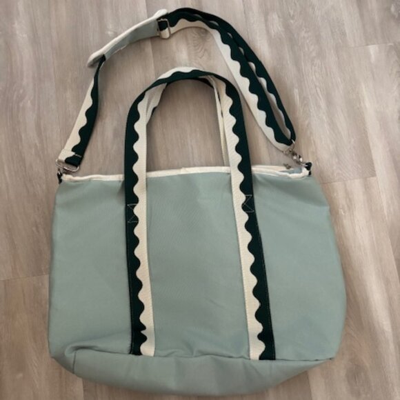 Business & Pleasure Co. The Holiday Cooler Tote Bag - Rivie Green - Picture 5 of 5